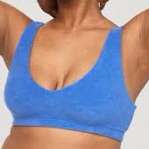 OFFLINE By Aerie Summer Lights Terry Sports Bra, size S, NWOT